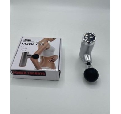 Massage gun mini silver